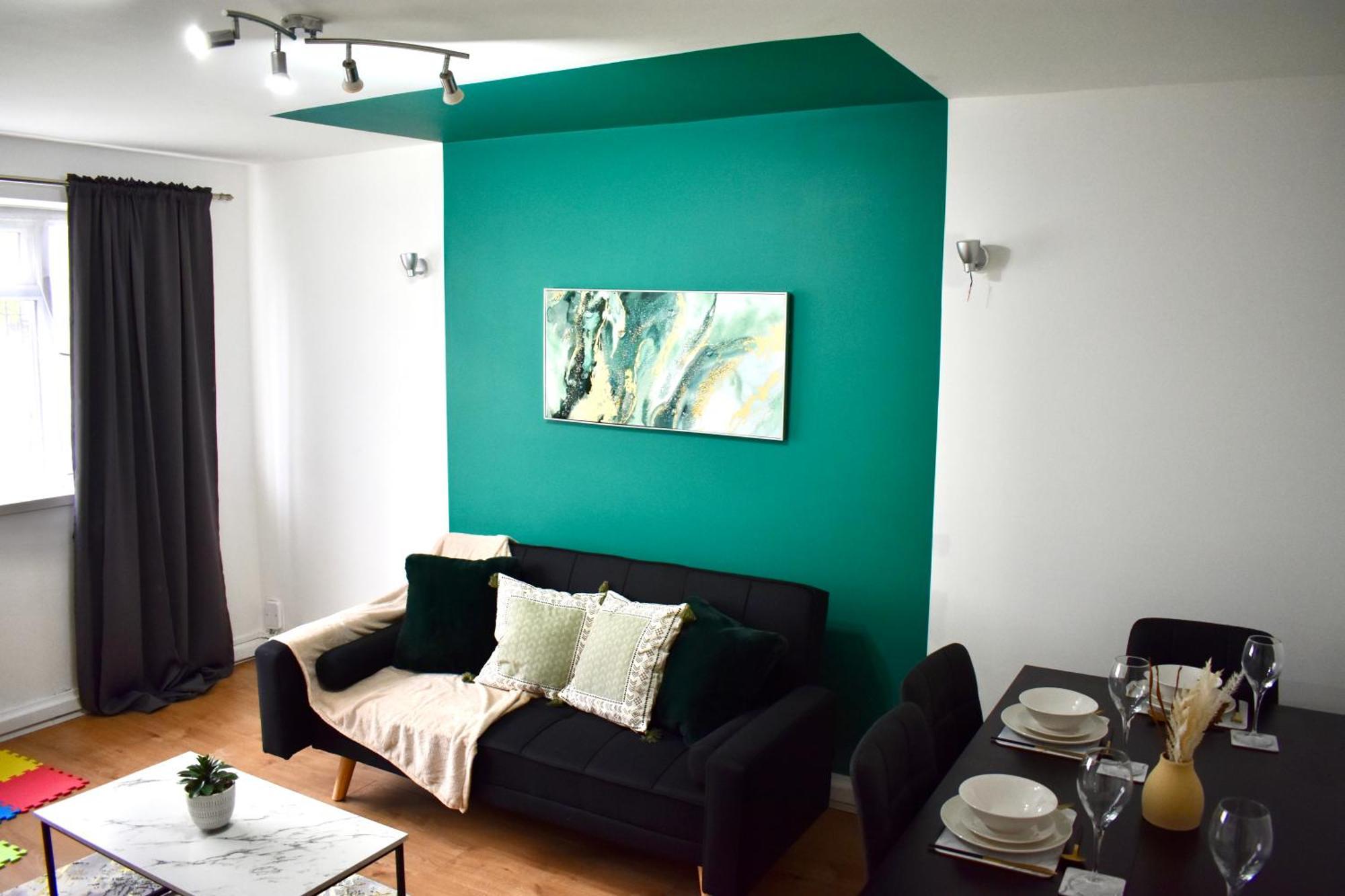 Luxury 2 Bedroom Apartment, Parking, Few Minutes Walk From Wembley Stadium Londra Dış mekan fotoğraf